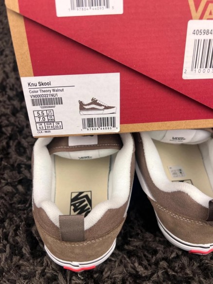 Vans knu skool color theory walnut - taille 37