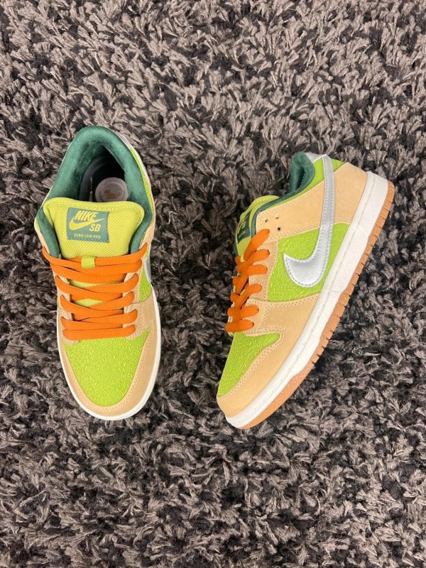Nike SB Dunk Low Pro Nubuck Vert - Taille 38 EU 2