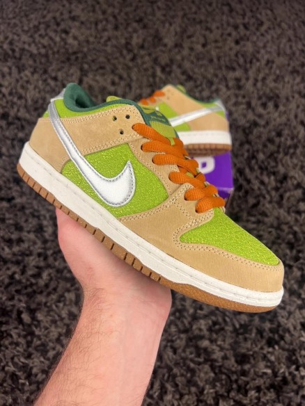 Nike SB Dunk Low Pro Nubuck Vert - Taille 40 EU