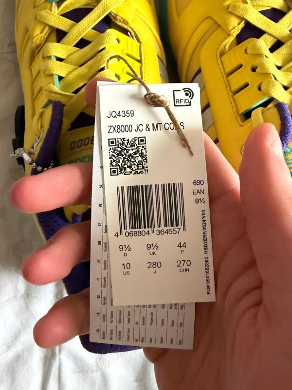 Adidas ZX 8000 consortium Yellow - 44 2