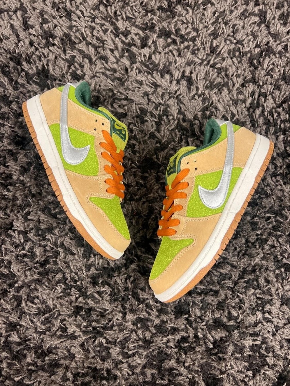 Nike SB Dunk Low Pro Nubuck Vert - Taille 40 EU