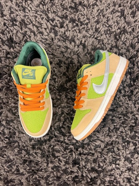 Nike SB Dunk Low Pro Nubuck Vert - Taille 42 EU