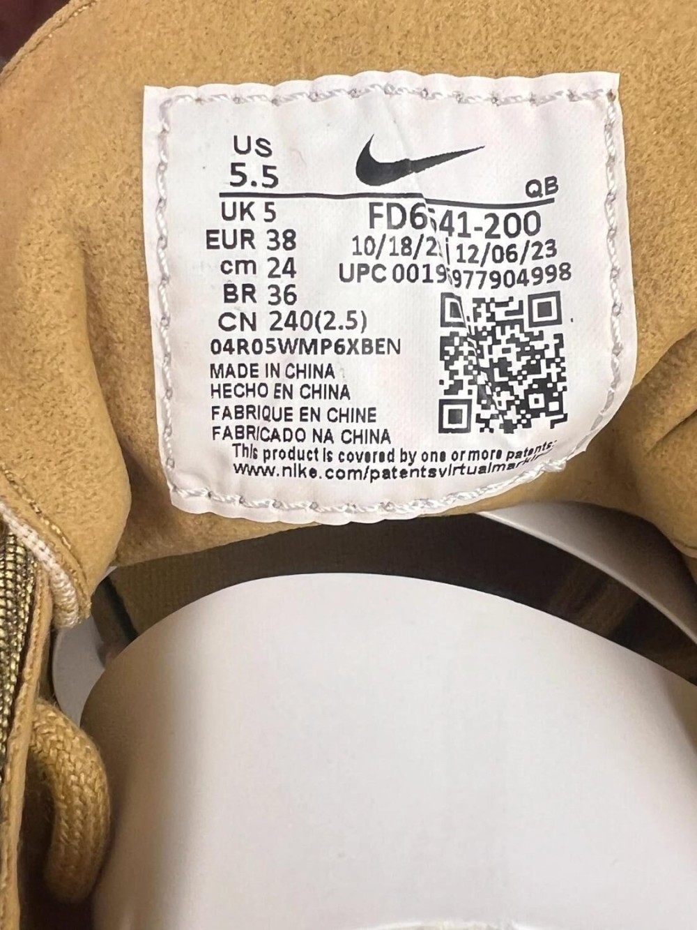 Nike SB Zoom Janoski OG+ Beige - Taille 38 EU