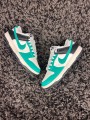 Nike Dunk Low Cuir Vert Clair Noir - Taille 39 EU