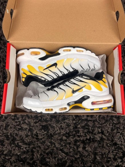 Nike Air Max Plus TN Jaune Blanc - Taille 40 EU