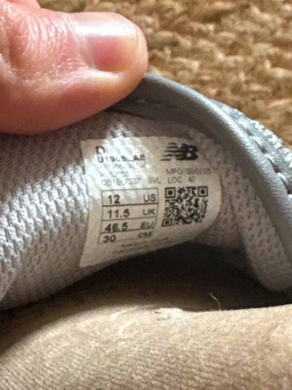 New Balance 1906L Silver - taille 46,5 2