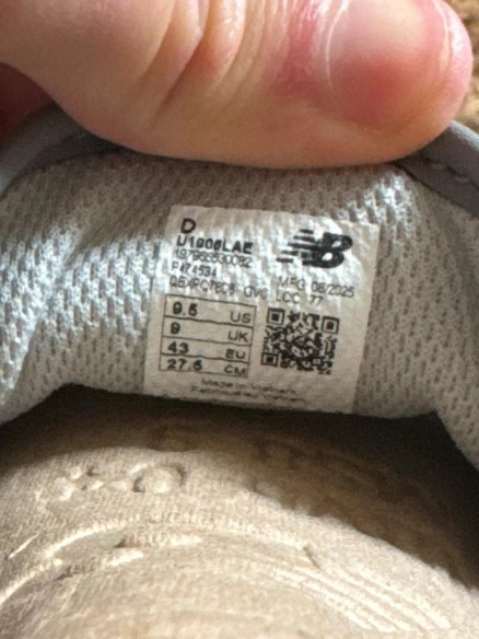 New Balance 1906L Silver - taille 43