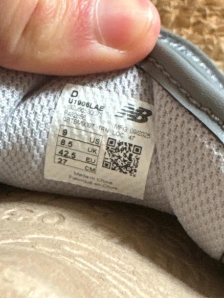 New balance 1906L silver - taille 42,5