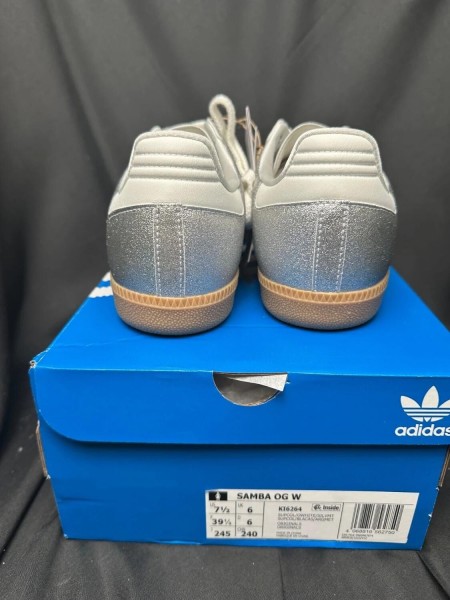 adidas samba og silver metallic - taille 39
