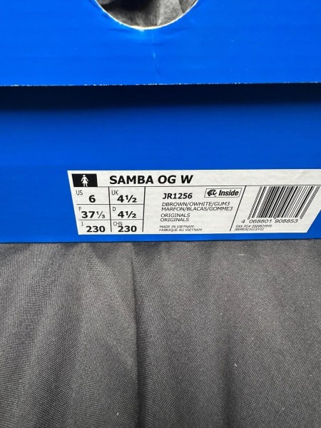 Adidas samba og cow print - taille 37
