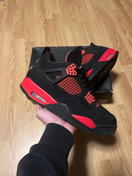 Nike air jordan 4 red thunder