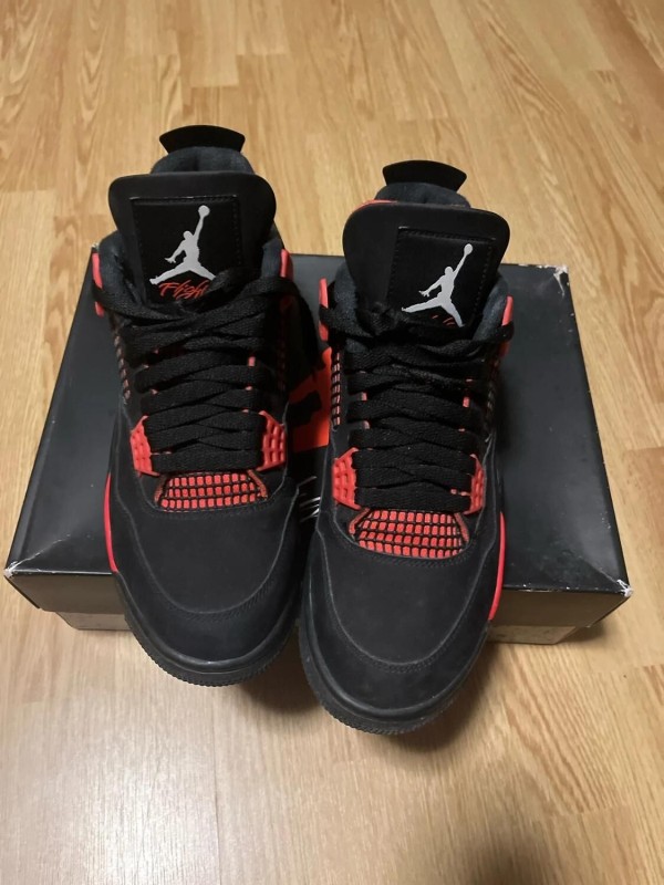 Nike air jordan 4 red thunder 2