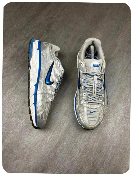 Nike p-6000 silver blue ( taille 42 )