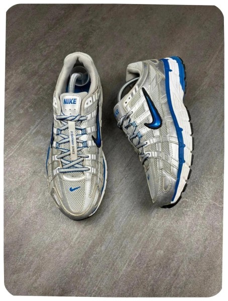 Nike p-6000 silver blue ( taille 42 )