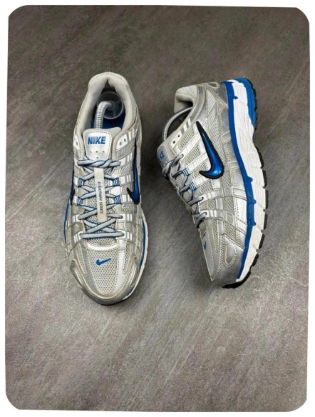 Nike p-6000 silver blue ( taille 42 )