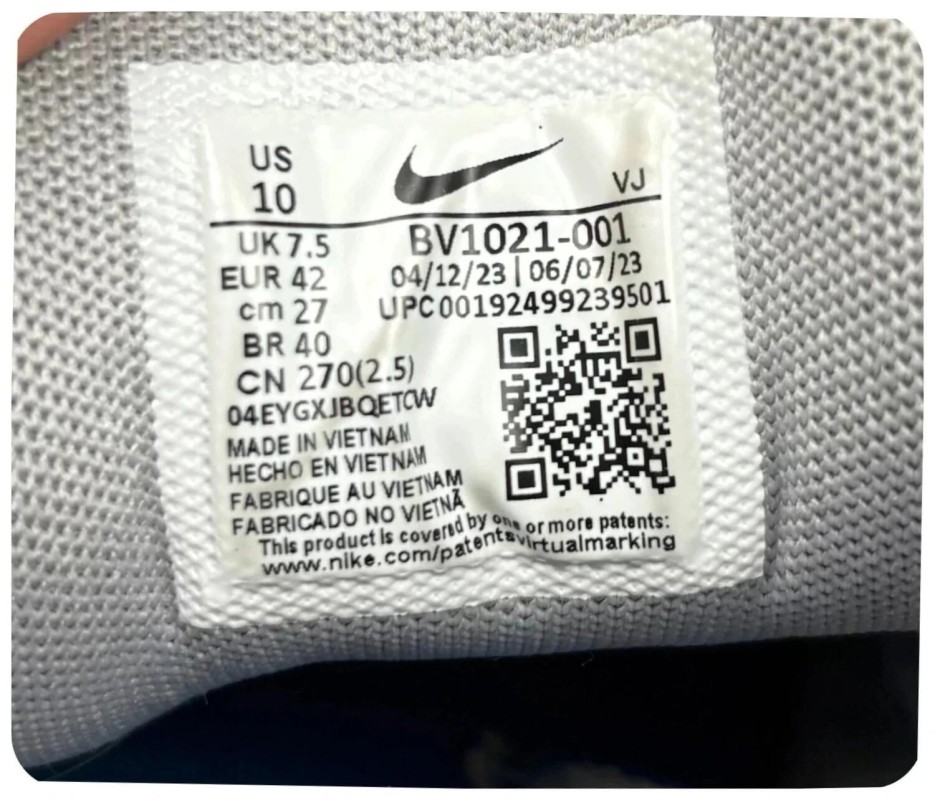Nike p-6000 silver blue ( taille 42 ) 2