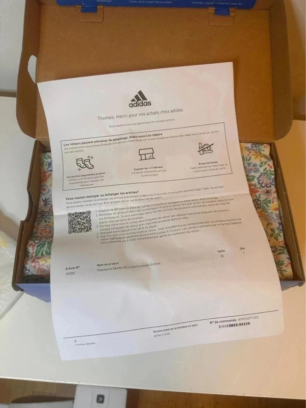 Adidas samba og Liberty London 2