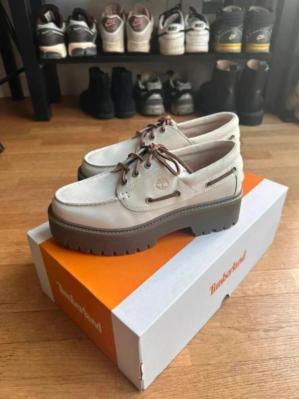 Chaussure bateau timberland stone street femme