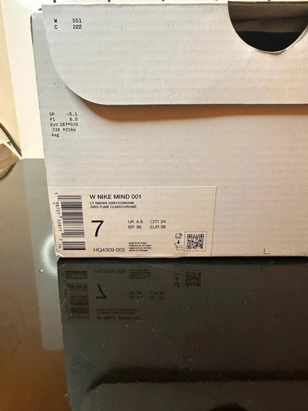 Nike mind 001 grey - femme 2