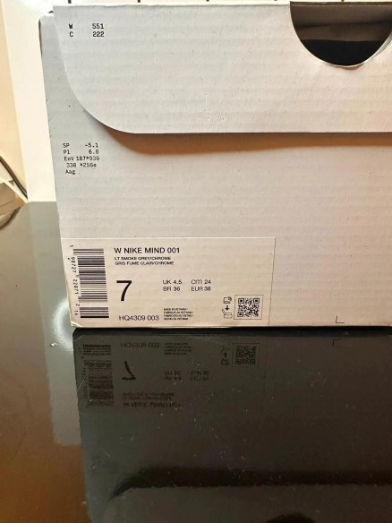 Nike mind 001 grey - femme