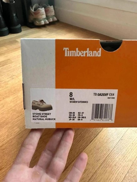 Chaussure bateau timberland stone street femme