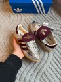 Adidas handball spezial lt w - silver metallic bordeaux