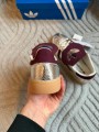 Adidas handball spezial lt w - silver metallic bordeaux