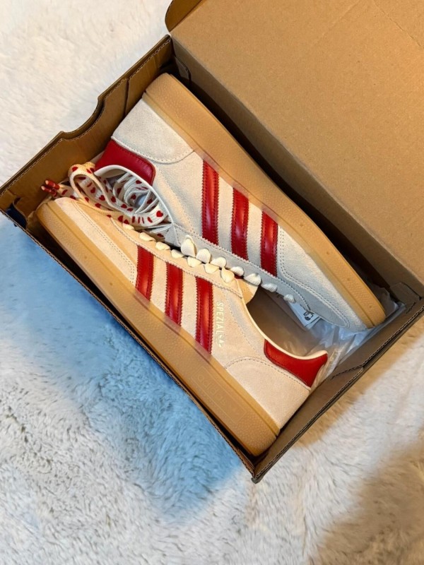 Adidas Spezial Valentine's Day Cream Rouge 39 2
