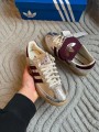 Adidas handball spezial lt w - silver metallic bordeaux