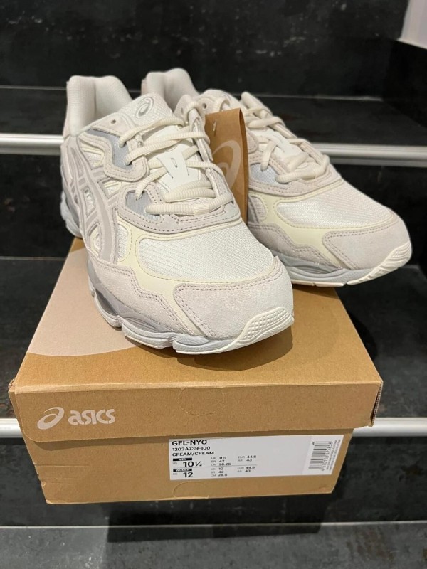 Asics Gel NYC Cream Cloud Grey - Neuf - 44,5