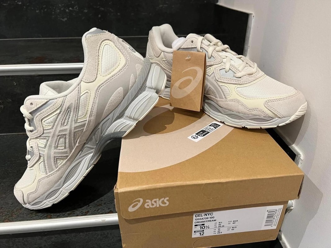 Asics Gel NYC Cream Cloud Grey - Neuf - 44,5 2