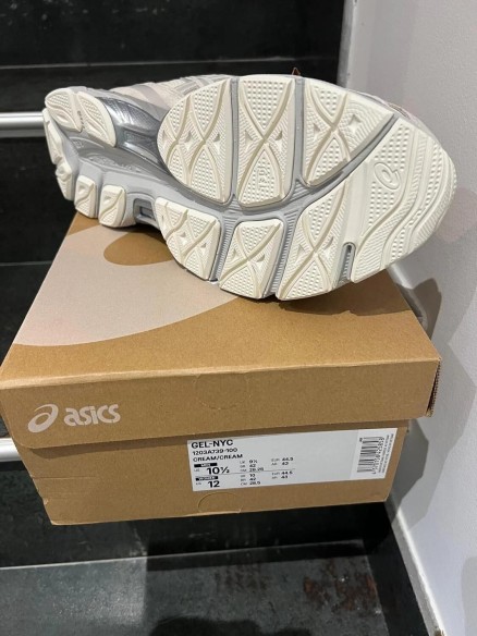 Asics Gel NYC Cream Cloud Grey - Neuf - 44,5