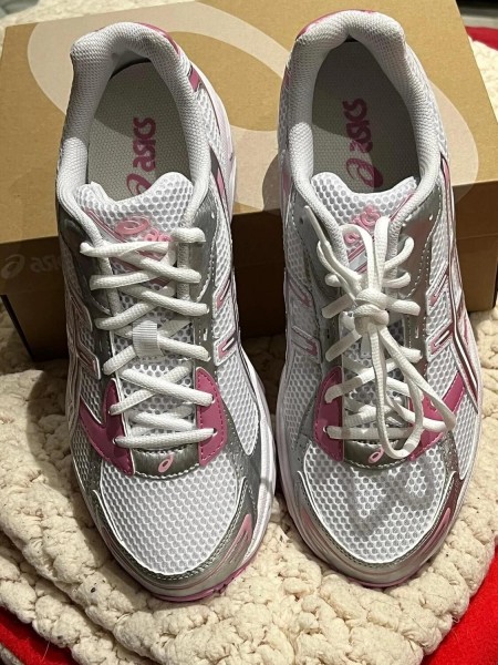 Asics gel 1130 White Pure Silver Pink - 43,5 - Neuf