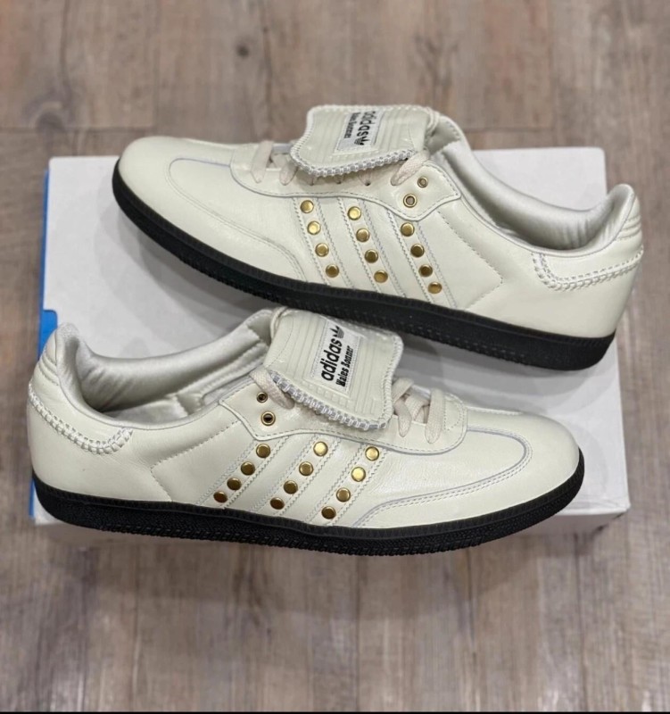 adidas samba wales bonner studded pack cream white - neuf - 42