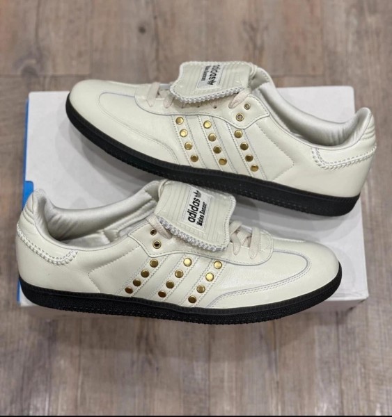adidas samba wales bonner studded pack cream white - neuf - 42