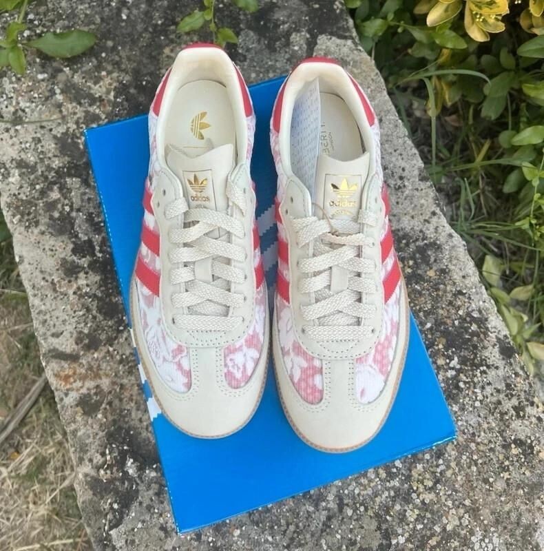 adidas samba liberty london red - 41 1/3 - neuf 2
