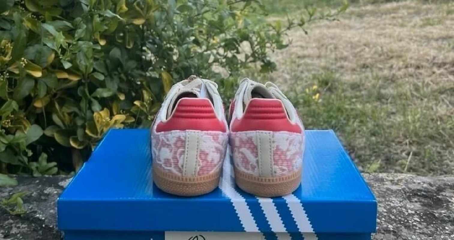 adidas samba liberty london red - 41 1/3 - neuf 2