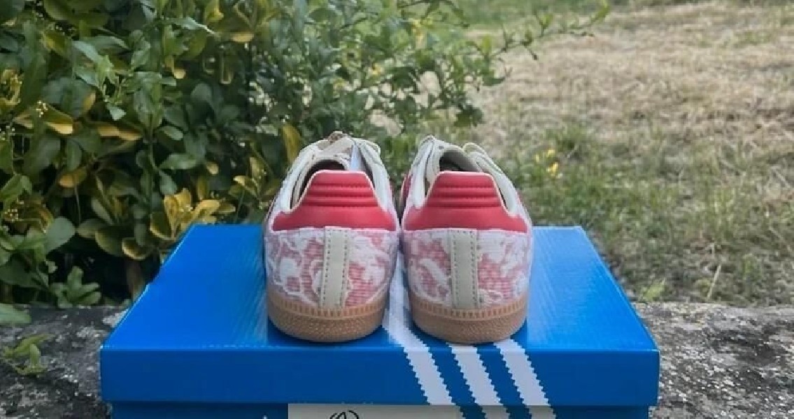 adidas samba liberty london red - 41 1/3 - neuf