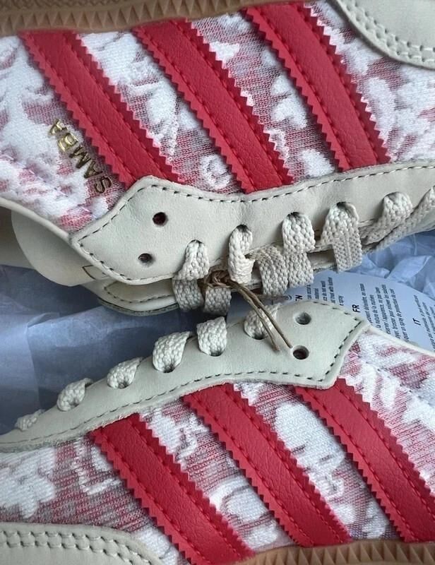 adidas samba liberty london red - 41 1/3 - neuf 2