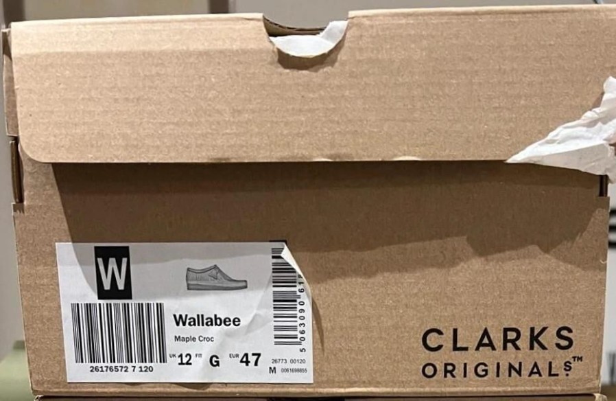 Clarks wallabee - neuf - 47