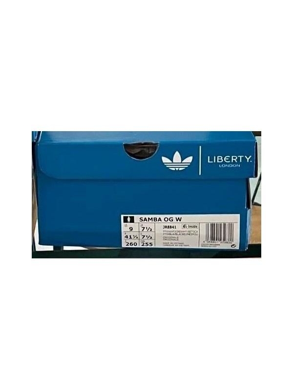 adidas samba liberty london red - 41 1/3 - neuf 2