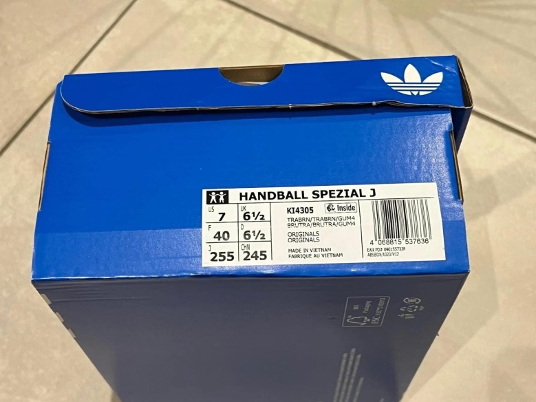 adidas handball spezial earth strata cow print brown marron brun - neuf - taille 40