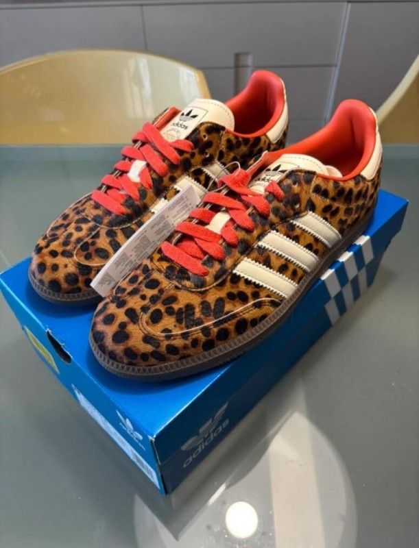 adidas samba og leopard red creme taille 38,5 2
