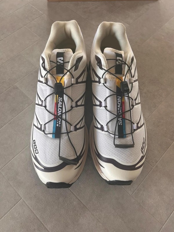 Salomon xt6 white vanilla ice cream coffee brown 2