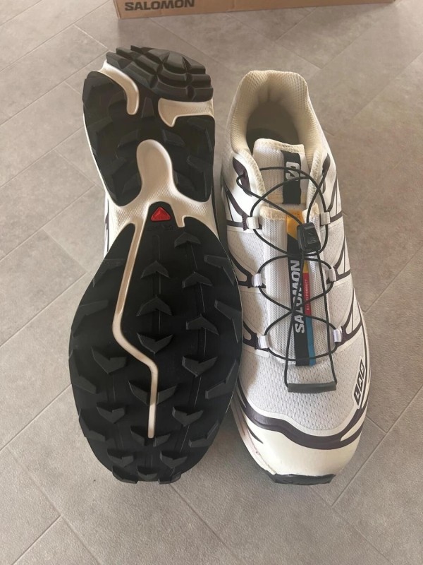 Salomon xt6 white vanilla ice cream coffee brown 2