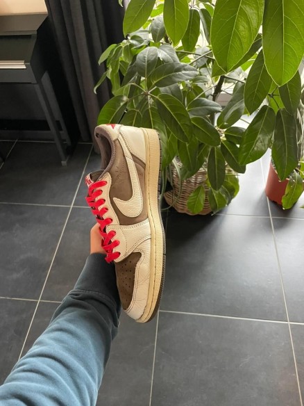 Nike Jordan 1 low Travis Scott Reverse Mocha - EU 45// US 11