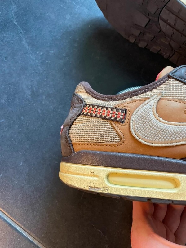 Nike air max 1 Travis Scott Cactus Jack Baroque Brown - EU 44,5// US 10.5 2