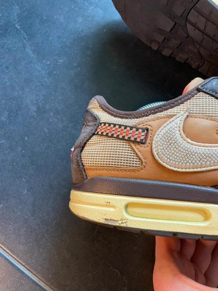 Nike air max 1 Travis Scott Cactus Jack Baroque Brown - EU 44,5// US 10.5