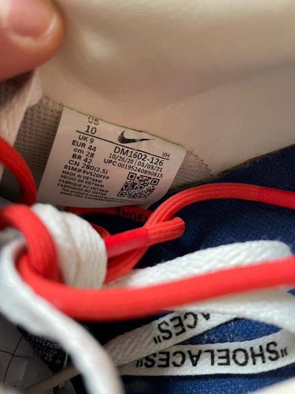 Nike dunks low off-white lot 23/50 - EU 44// US 10 2