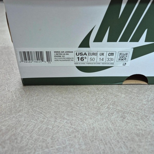 Jordan 1 " Pro Green "